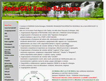 Tablet Screenshot of federgev-emiliaromagna.it